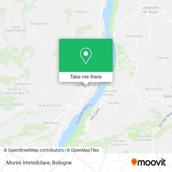 Morini Immobilare map