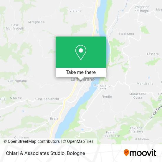 Chiari & Associates Studio map