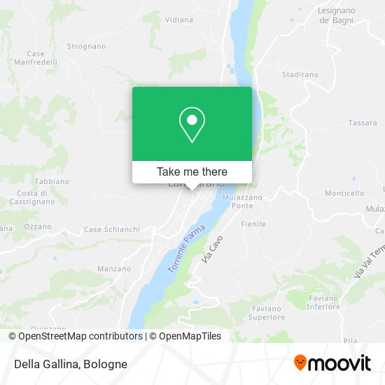 Della Gallina map