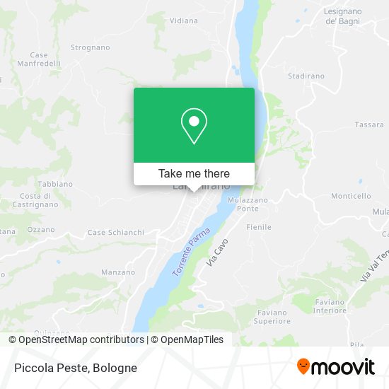 Piccola Peste map