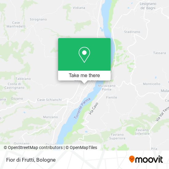 Fior di Frutti map