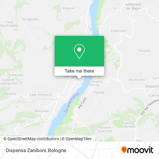 Dispensa Zaniboni map