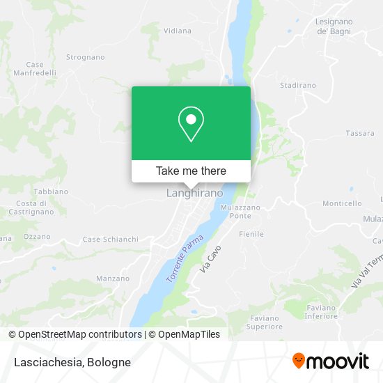 Lasciachesia map