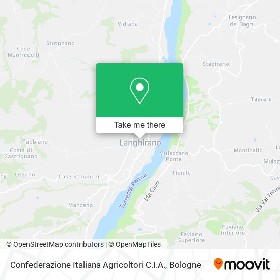 Confederazione Italiana Agricoltori C.I.A. map