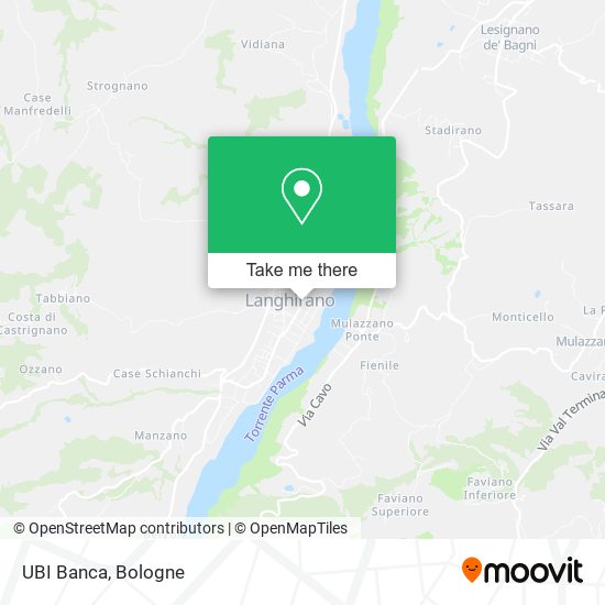 UBI Banca map