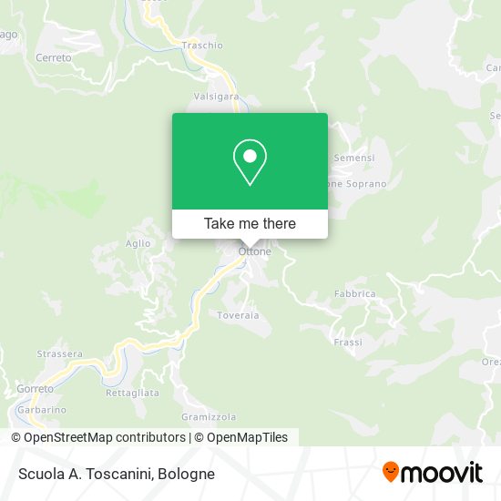 Scuola A. Toscanini map