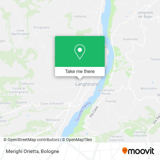 Merighi Orietta map