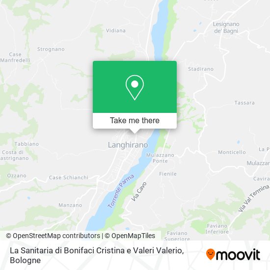 La Sanitaria di Bonifaci Cristina e Valeri Valerio map