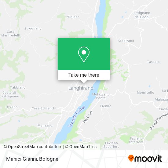 Manici Gianni map