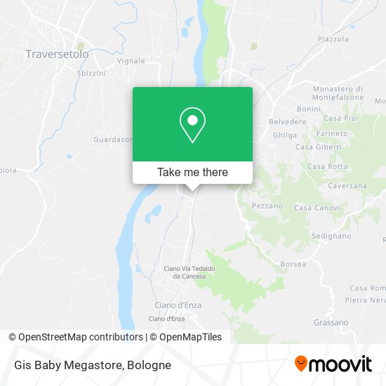 Gis Baby Megastore map