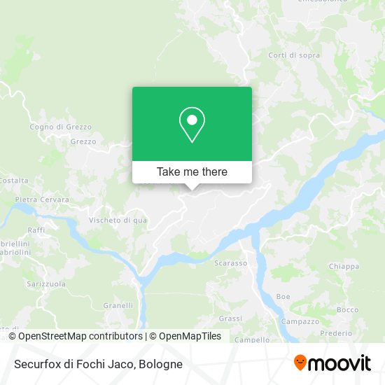 Securfox di Fochi Jaco map