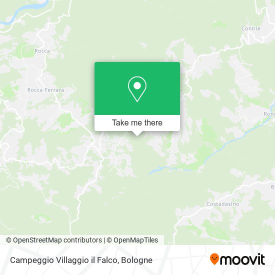 Campeggio Villaggio il Falco map