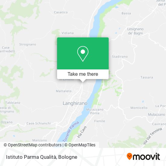 Istituto Parma Qualità map