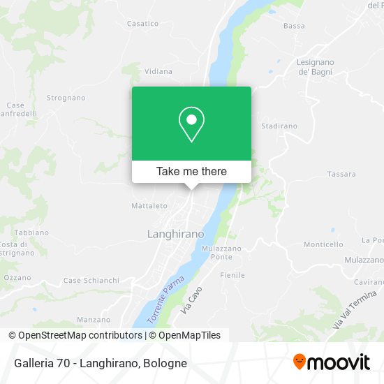 Galleria 70 - Langhirano map
