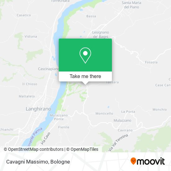 Cavagni Massimo map