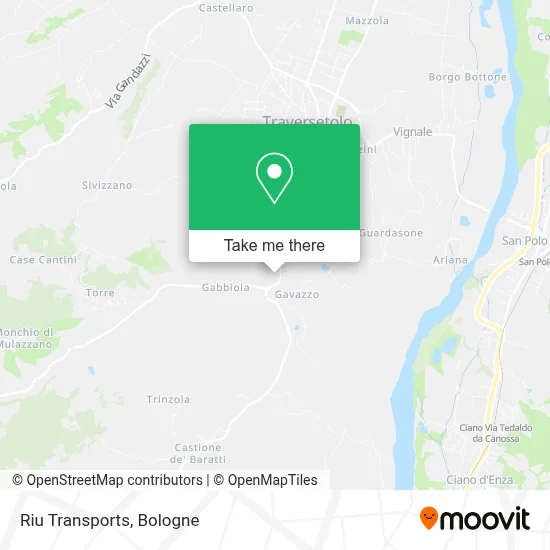 Riu Transports map