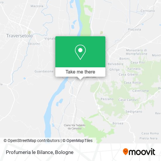 Profumeria le Bilance map