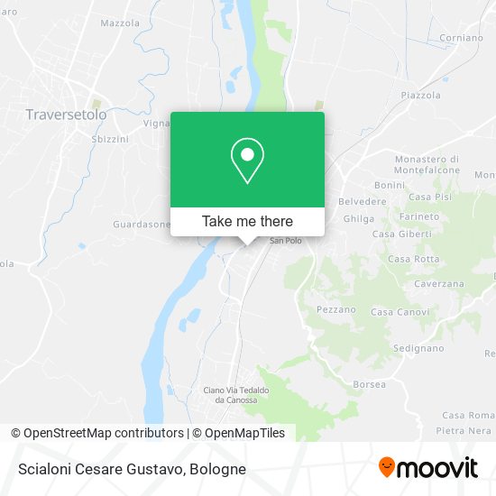 Scialoni Cesare Gustavo map