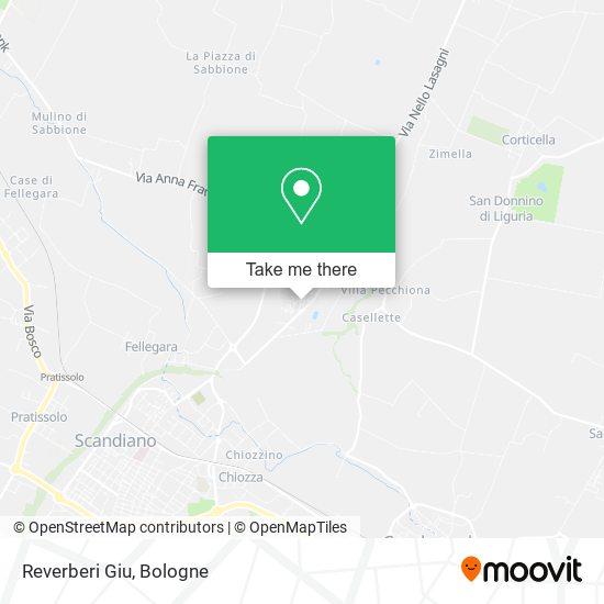 Reverberi Giu map