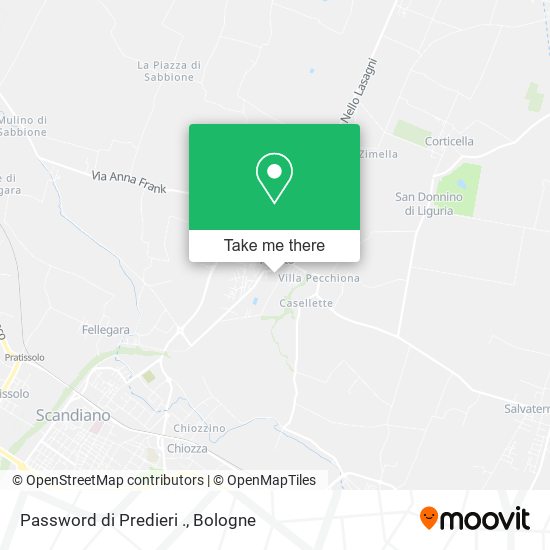 Password di Predieri . map