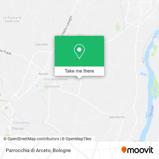 Parrocchia di Arceto map