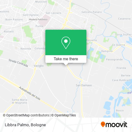 Libbra Palmo map