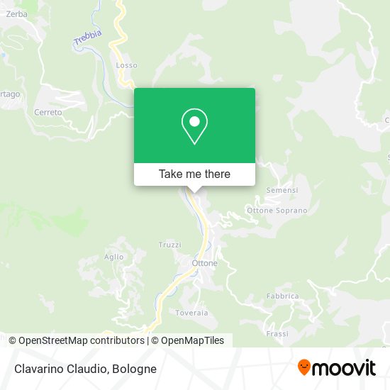 Clavarino Claudio map