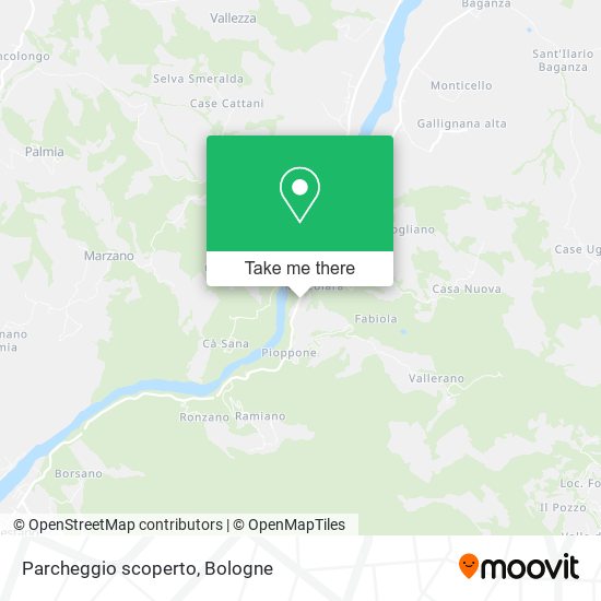 Parcheggio scoperto map