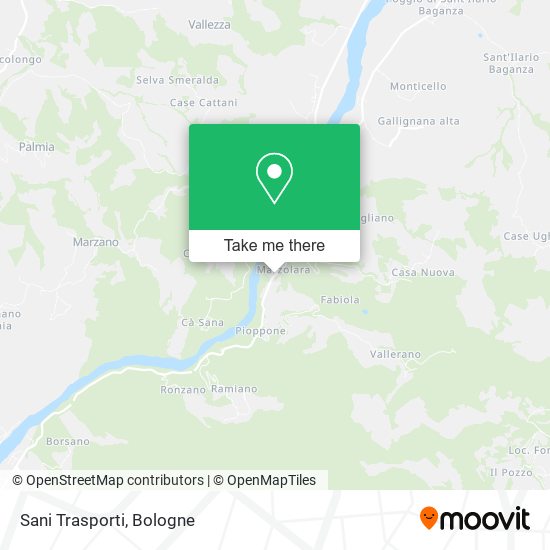 Sani Trasporti map
