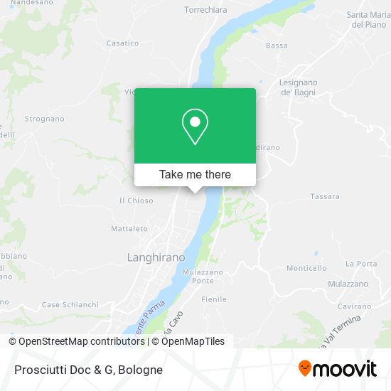 Prosciutti Doc & G map