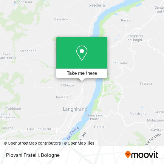Piovani Fratelli map