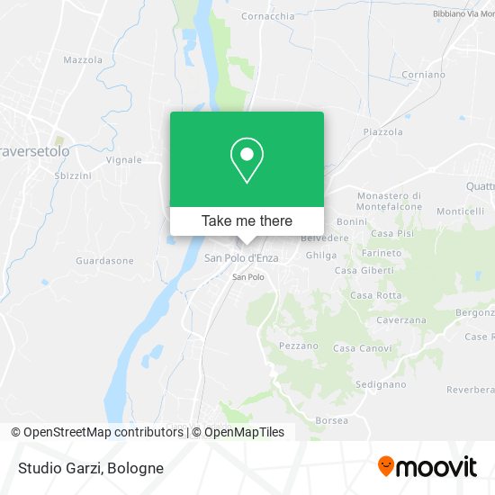 Studio Garzi map