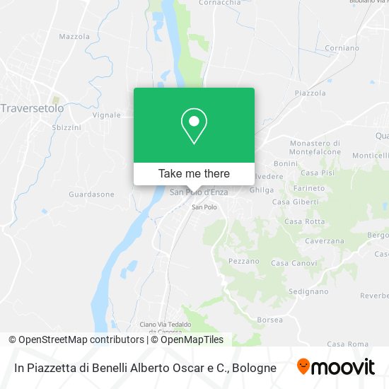 In Piazzetta di Benelli Alberto Oscar e C. map