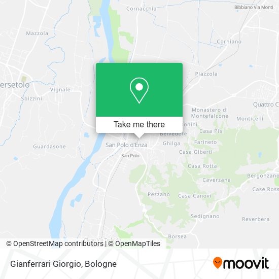 Gianferrari Giorgio map