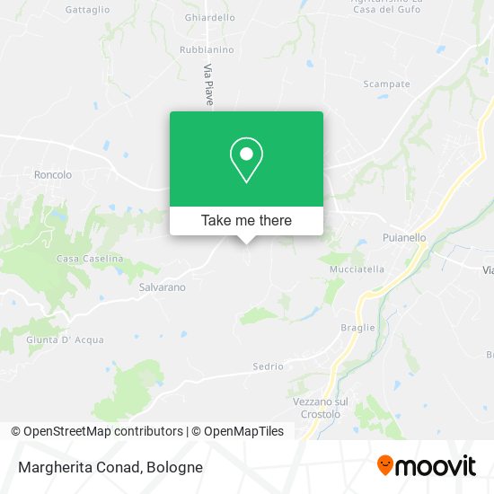 Margherita Conad map