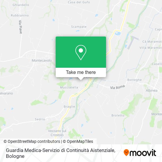 Guardia Medica-Servizio di Continuità Aistenziale map