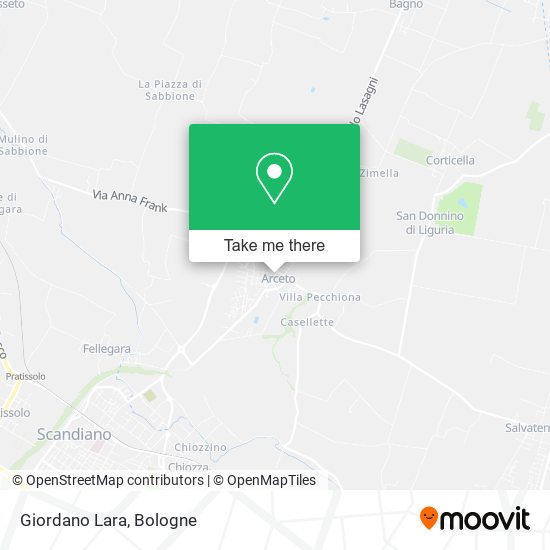 Giordano Lara map