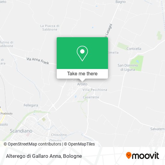 Alterego di Gallaro Anna map