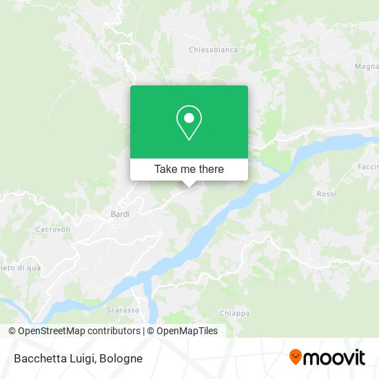Bacchetta Luigi map