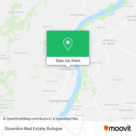 Dicembre Real Estate map