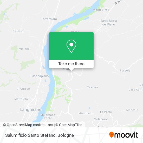 Salumificio Santo Stefano map