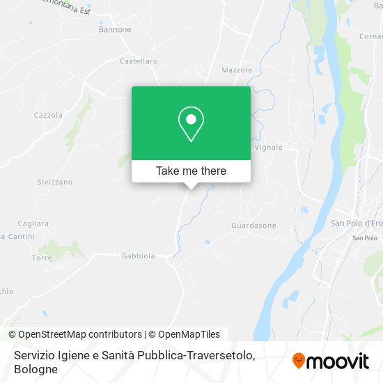 Servizio Igiene e Sanità Pubblica-Traversetolo map
