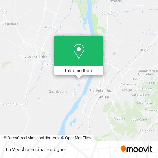 La Vecchia Fucina map