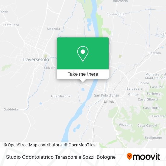 Studio Odontoiatrico Tarasconi e Sozzi map