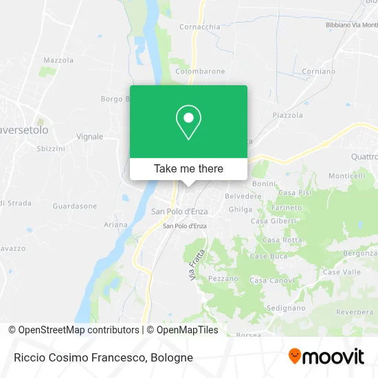Riccio Cosimo Francesco map