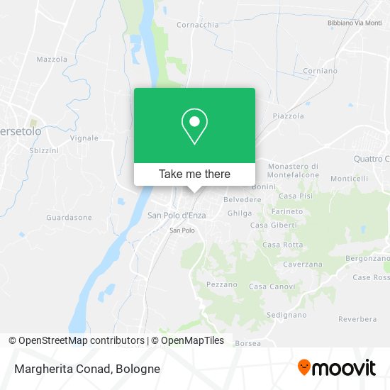 Margherita Conad map