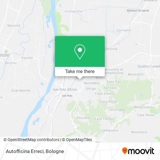 Autofficina Erreci map