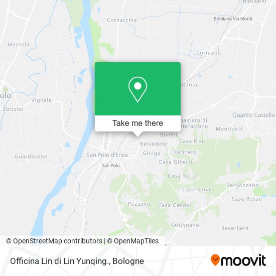 Officina Lin di Lin Yunqing. map