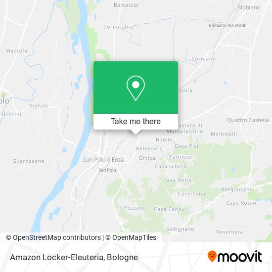 Amazon Locker-Eleuteria map