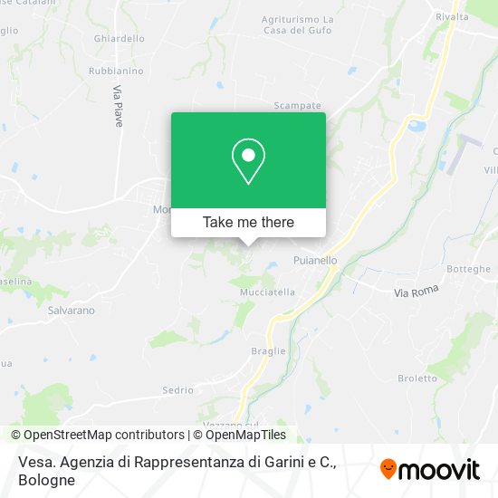 Vesa. Agenzia di Rappresentanza di Garini e C. map
